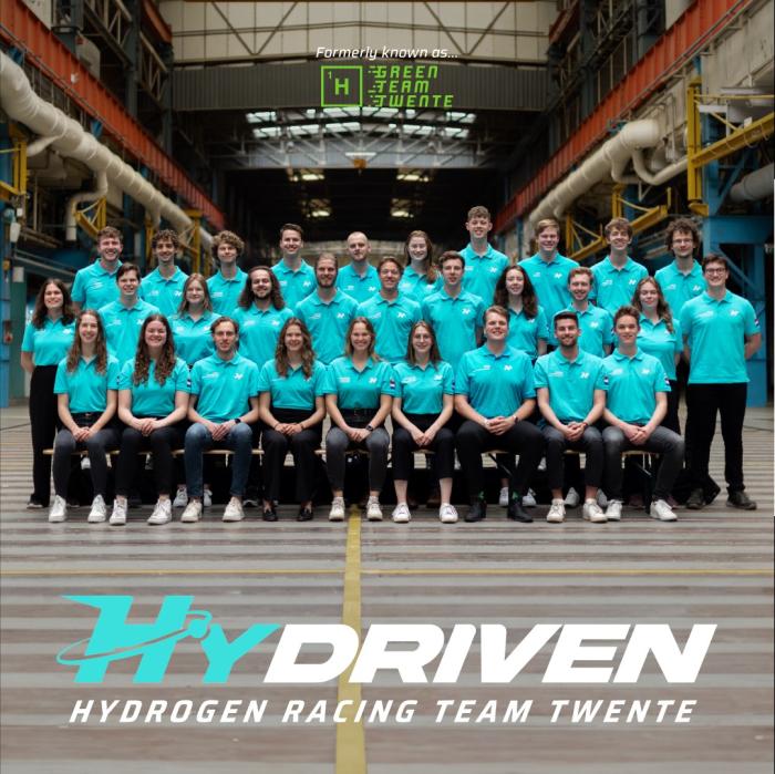 Team Hydriven waterstofraceauto
